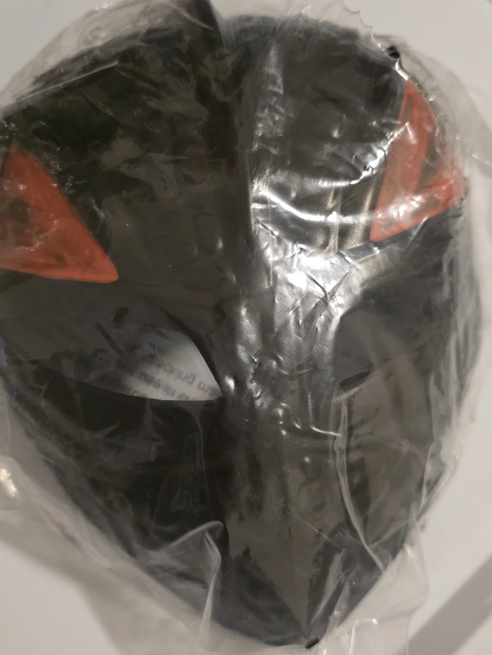 VTG Easter Unlimited Demon Zombie Witch Ghoul Mask Crazy Hair Halloween Costume